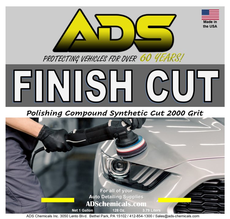 Finish Cut - Polishing Compound - Synthetic Cut — ADS Auto Detail